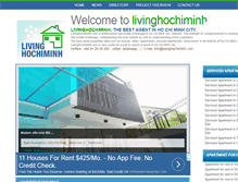 Tablet Screenshot of livinghochiminh.com